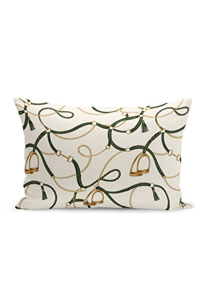 Bertille Home Husă de pernă cu imprimare digitală cu două fețe din seria Clas...