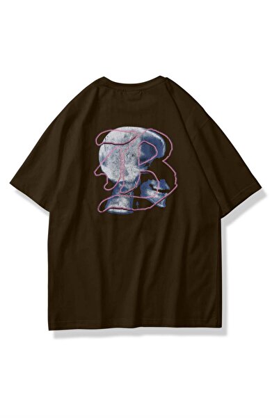 Trendiz Unisex majica sa lubanjom GodMade, smeđa