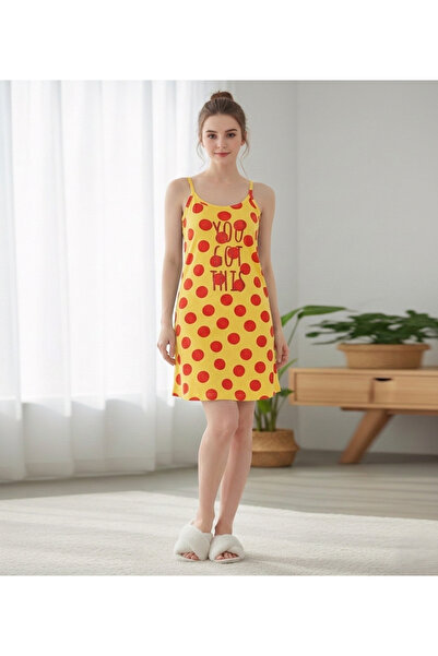 MQ Women's Nightgown Turkish Cotton Stylish Soft and Comfortable Sleepwear Wo...