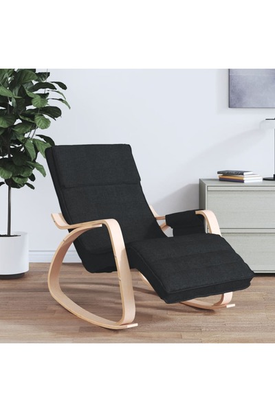 Concept Rocking chair, black, textile