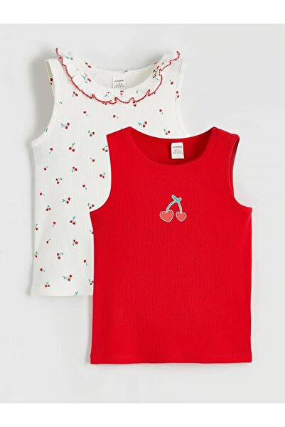 LC Waikiki Printed Girls' Undershirt 2-Pack (S6)