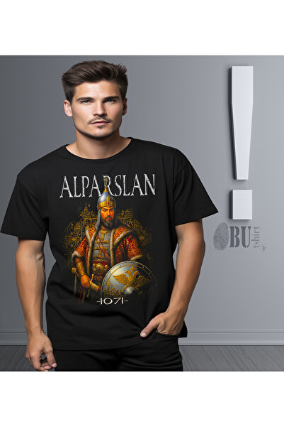 BUTSHIRT BU Tişört 'Alparslan - 1071' Unisex Tişört