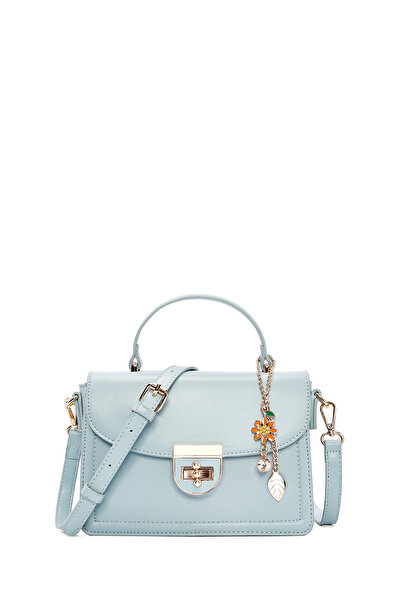 Derimod Women's Blue Long Strap Accessory Detail Crossbody Bag 26Sbd261318