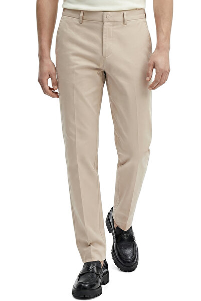 ANTHONY JACKSON Obična tkanina Slim fit Klasične muške pantalone Rafael