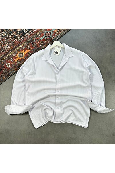 tetramoda Men's Ottoman Fabric Regular Fit Shirt