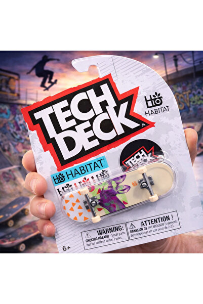 Cici Oyuncak Tech Deck Habitat Fingerboard Parmak Kaykay Mini Skateboard Oyuncak