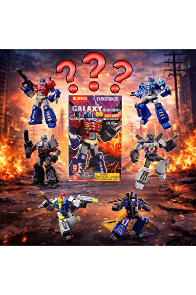 Cici Oyuncak Blokees Transformers Galaxy Version 06 Parallel Universe Figür Y...