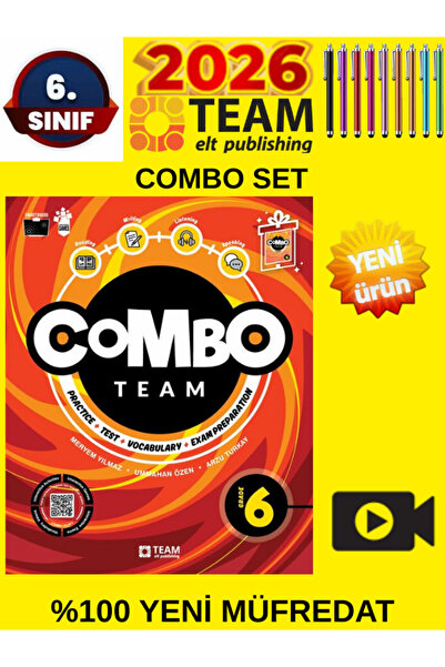 Team Elt Publishing TEAM ELT PUBLİSHNG 2026 Ahead with English 6 Combo Team 6...