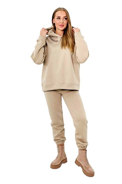 Kesi Set izolator bej deschis cu broderie Los Angeles