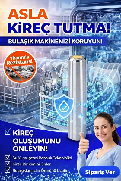 UYDEE Yoğunlaştırılmış Sürdürülebilir Bulaşık Makinesi Deterjanı 240 Yıkama E...