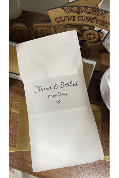 arl etiket tasarım dijital baskı merkezi Peçete Bandı Aydınger Baskı 4x19 cm ...