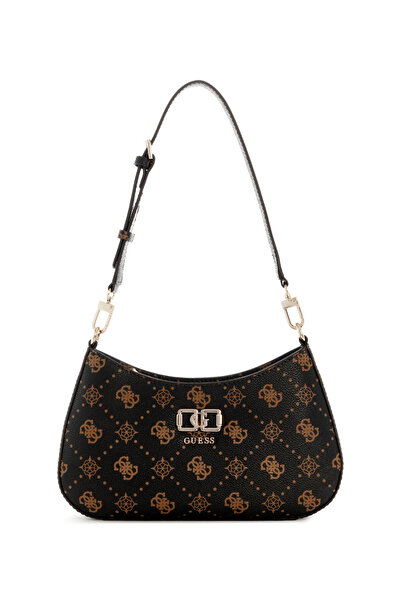 Guess EMELIE LOGO TOP ZIP SHLDR BAG