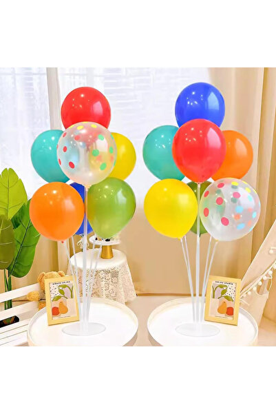 Gülfa Giftbox Bride Parti Doğum Günü Özel Gün Kutlama Balon Süsleme Standı 7'...