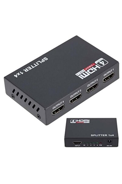 Epilons Hdmi-104 1080I-1080P 3D 1X4 Port HDMI 1.4V Distributor Splitter Multi...