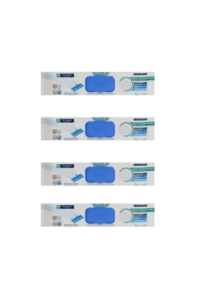 Deep Fresh 4 X Wipes for Multi-Surfaces with Baking Soda and Vinegar 50 pcs