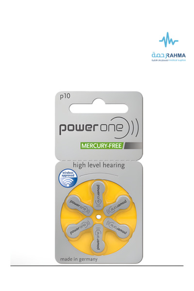 Generic Power One Hearing Aid Batteries P 10