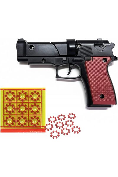 Generic Metal Toy Gun with 72 Foam Bullets