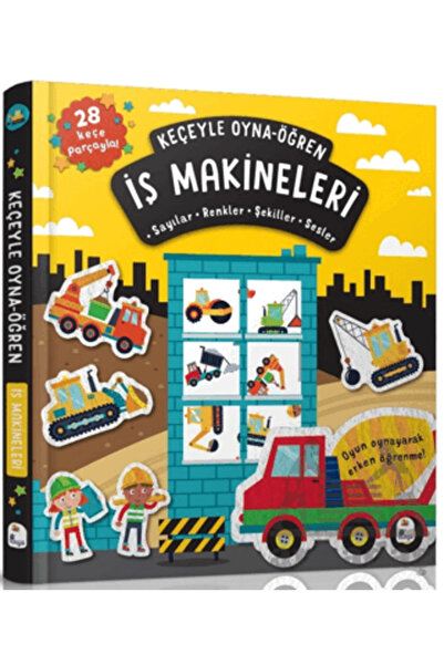 İndigo Çocuk Keçeyle Oyna - Öğren İş Makineleri