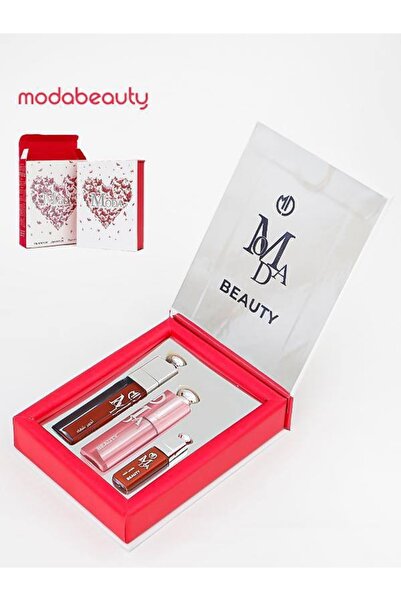 Moda Beauty 3-piece lipstick set