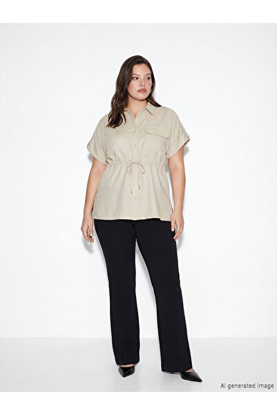 LC Waikiki Karın Panelli İspanyol Paça Hamile Pantolon