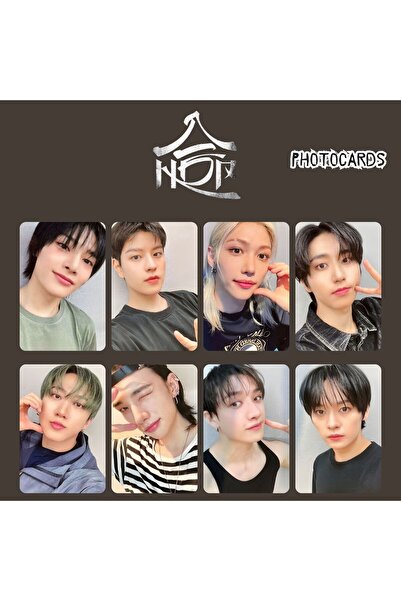 Kpop Dünyasi Στρέι Κιντς '' Skzhop Hiptape '' POB 4 Σετ Φωτοκαρτών