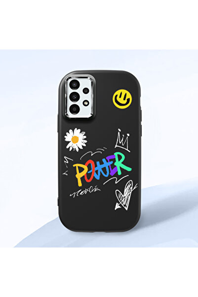 ucuc حافظة سيليكون سوداء متوافقة مع هاتف سامسونج جالاكسي A13 4G/5G مع حماية ل...