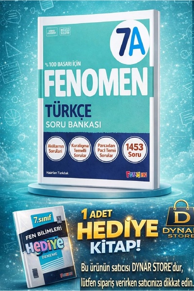 Fenomen Yayıncılık Fenomen 7.sınıf Türkçe A Soru Bankası dynar store