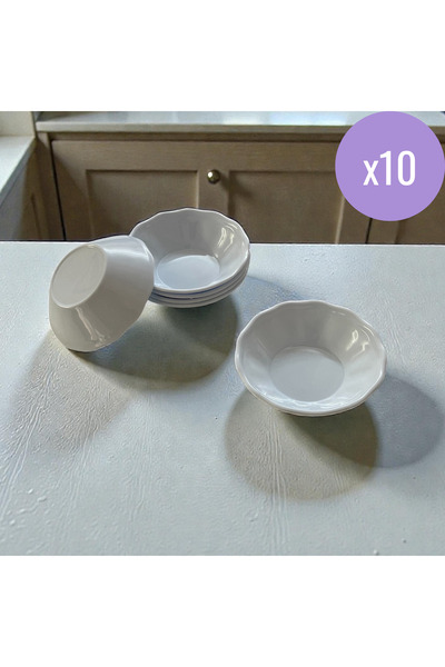 UpHome 10 قطع من حاملات أكواب الشاي غير قابلة للكسر - بلاستيك