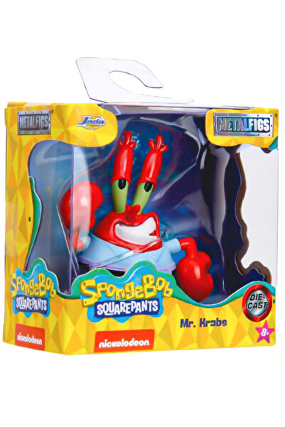 Jada مجسم شخصية سبونج بوب مستر كرابس من ميتال فيجز مصنوع من المعدن المصبوب