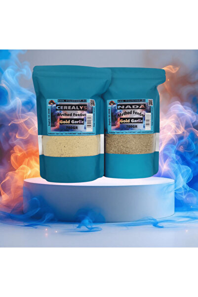 Aqua Nada AquaCarp Method Feeder Combo 2PACK Gold Garlic 700GR+700GR