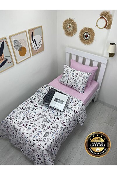 Çetinhome Čaršav I Elastična Jednokrevetno Set posteljine Larin