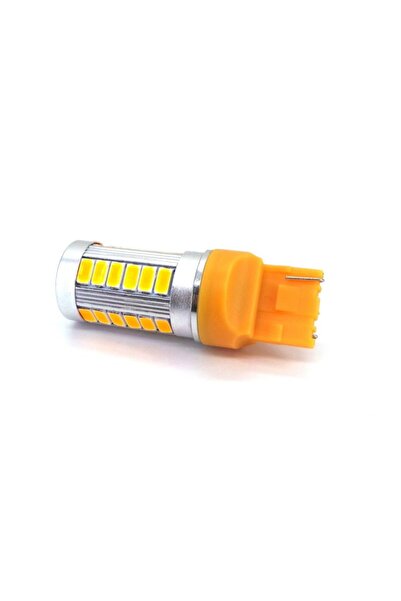 motoLEDy 2 buc becuri LED 7440 W21W 12V 1300lm CANBUS portocaliu