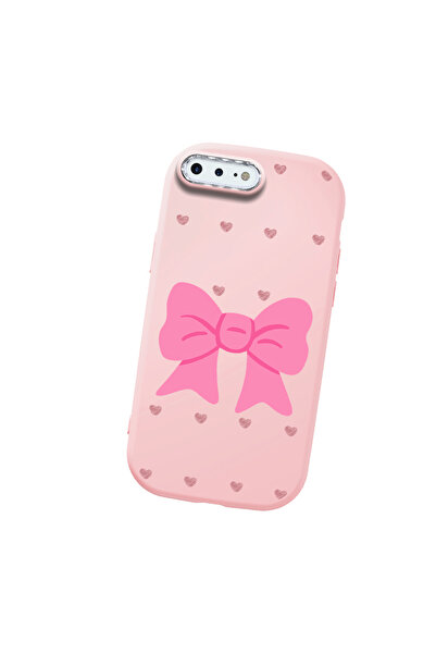 Hontinga حافظة هاتف من السيليكون الناعم باللون الوردي متوافقة مع هاتف iPhone ...