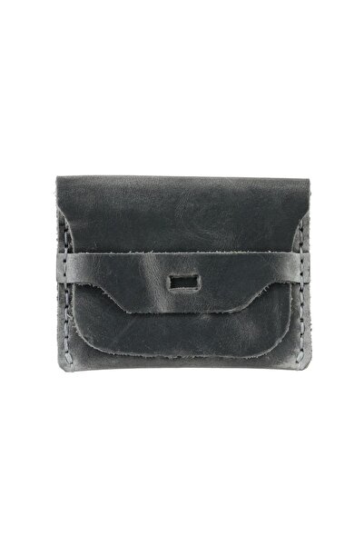 Dopar Crazy جلد حامل بطاقات – مصنوع من الجلد الطبيعي المدهون بالزيت جلد، ذو م...