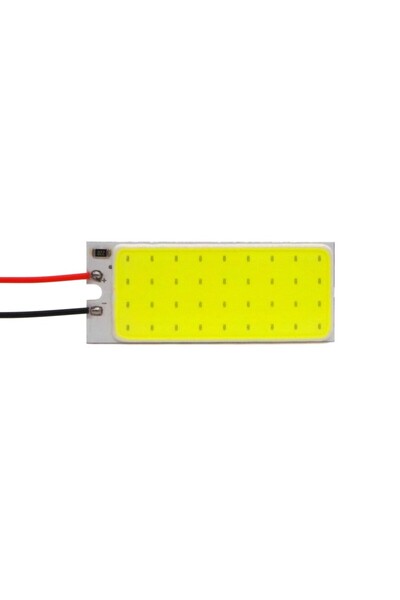 motoLEDy 2pcs 50mmx20mm COB COB LED panou 12V T10, SV8.5, T4W 500lm