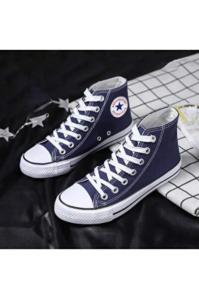 FASHION Classic Street High-Top Canvas Sneakers