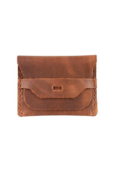 Dopar Crazy جلد حامل بطاقات – مصنوع من الجلد الطبيعي المدهون بالزيت جلد، ذو م...