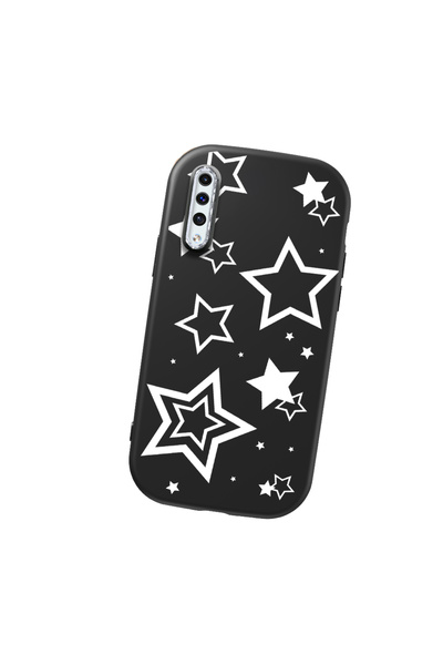 Hontinga حافظة هاتف سامسونج جالاكسي A30S متوافقة مع الكاميرا، مصنوعة من السيل...