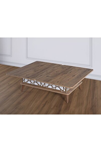 MSY HOME Paris Akıllı Sehpa Sihirli Sehpa 3 Kademeli Orta Sehpa Açılabilir Se...