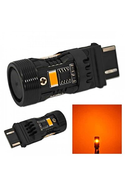 motoLEDy 2 buc P27W bec LED 12V fără defect portocaliu