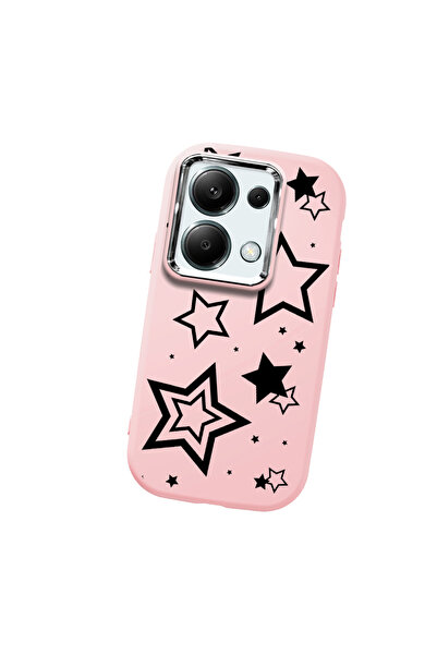 Hontinga حافظة هاتف ريدمي نوت 13 برو 4G من السيليكون الناعم باللون الوردي مع ...