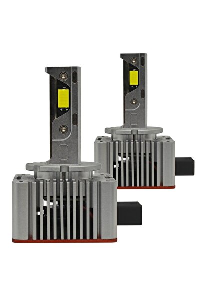 motoLEDy 2 buc D1S LED CANBUS becuri Noi, omologare 20000lm