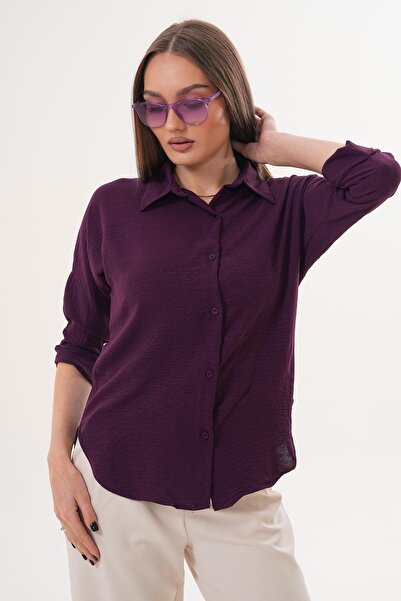 ŞİMAL Cămașă Ayrobin cu mânecă până la cot pentru femei 260114 -