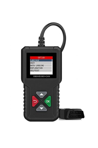 GÜMRÜK BEY YA-101 OBD2 Araç Arıza Tespit Cihazı – Motor Kod Okuyucu, O2 Sensö...
