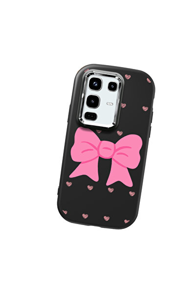 Hontinga حافظة هاتف من السيليكون الناعم باللون الأسود متوافقة مع كاميرا Infin...