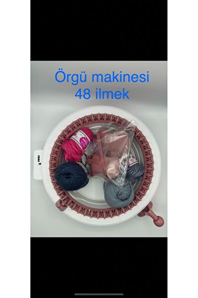 SENTRO Pratik 48 İlmekli Yuvarlak Örgü Makinesi – Kendi El Emeğinizi Yaratın!