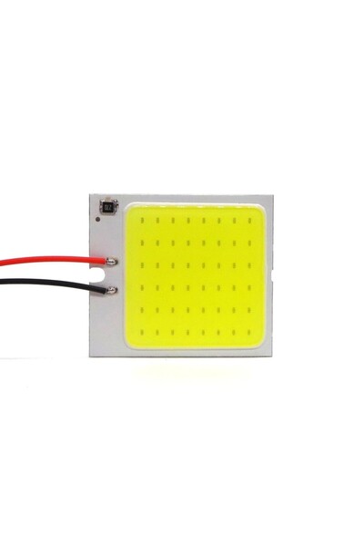motoLEDy 2pcs 40mmx35mm COB COB LED panou 12V T10, SV8.5, T4W 600lm