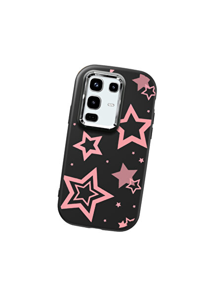 Hontinga حافظة هاتف من السيليكون الناعم باللون الأسود متوافقة مع كاميرا Infin...