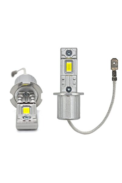 motoLEDy 2 buc LED bec H3 12V-24V CANBUS 4500lm alb puternic