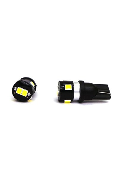 motoLEDy 6 buc LED bec T10 12V CANBUS 400lm